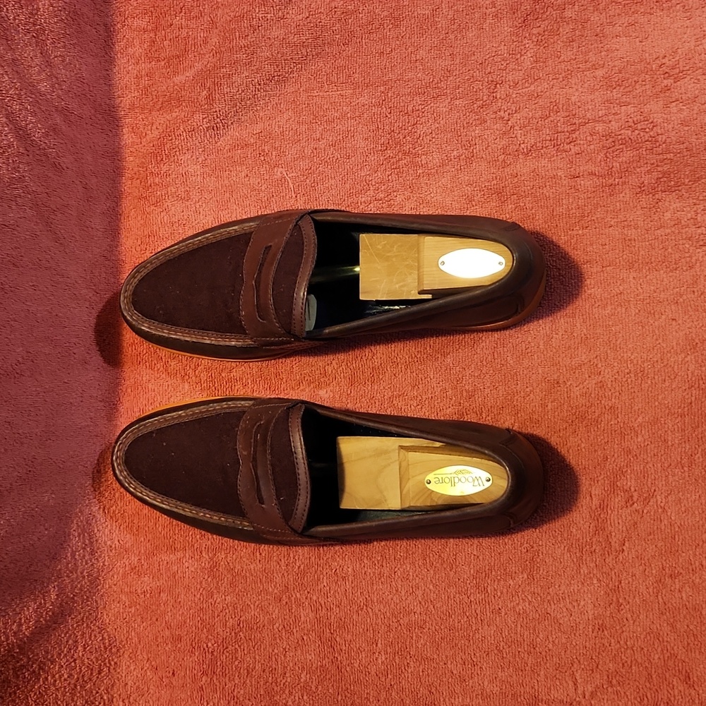 Mens COLE HAAN Burgundy Shoes